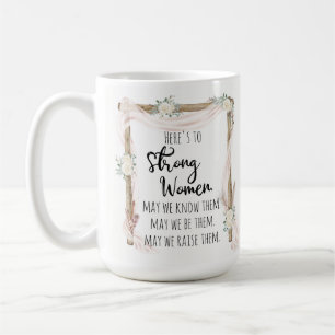 Op Strong Woman Quote Tribal Boho Koffiemok