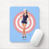 Op Target mousepad Muismat (Met muis)