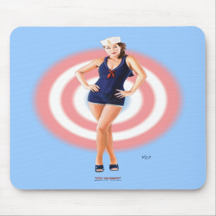 Op Target mousepad Muismat