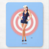 Op Target mousepad Muismat (Voorkant)
