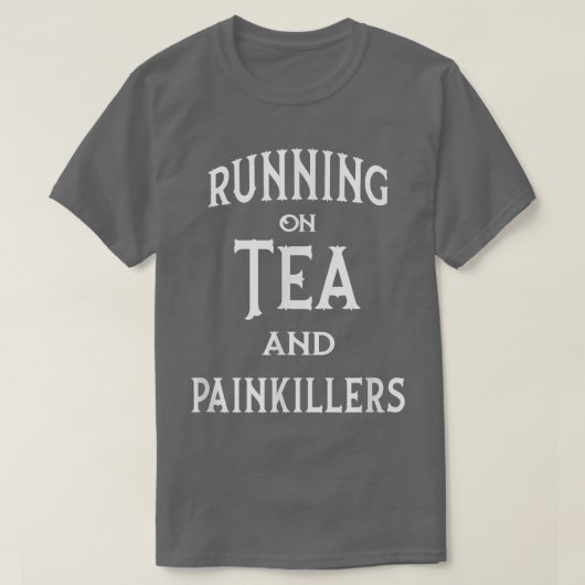 Op Tea en Painkillers Cheeky Witch T-shirt (Design voorkant)