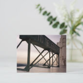 Op telescoop briefkaart (Staand voorkant)