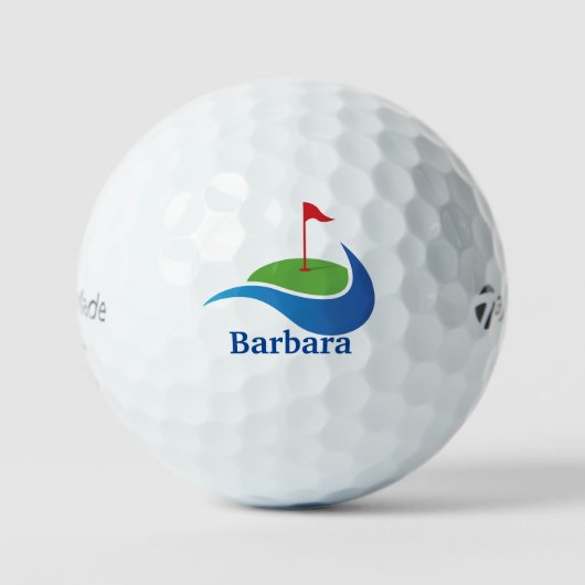 Op The Green Custom Golfballen (Voorkant)