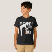 Op There It Is Mom Dad Baby Diaper Changing Funny  T-shirt (Voorkant volledig)