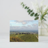 Op Top Cley Hill Briefkaart (Staand voorkant)
