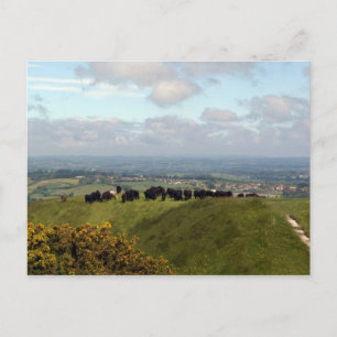 Op Top Cley Hill Briefkaart