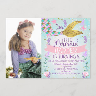 Op uitnodiging van het Zee Mermaid Tail Birthday