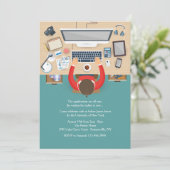 Op uitnodiging van mijn bureau (Staand voorkant)