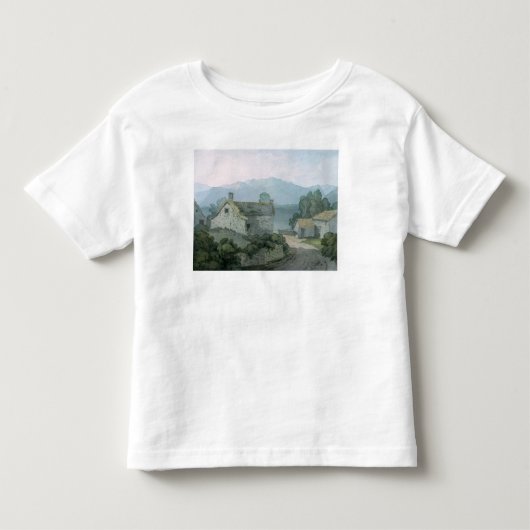 Op Ullswater, Cumberland, 1791 Kinder Shirts (Voorkant)