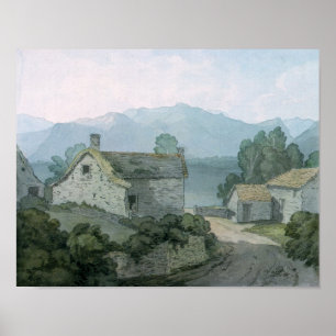 Op Ullswater, Cumberland, 1791 Poster