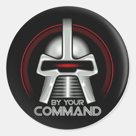 Op uw bevel ronde sticker (Voorkant)