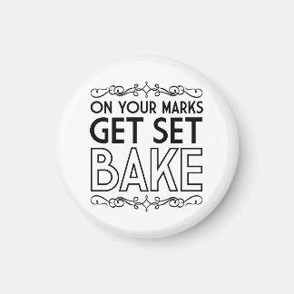 Op uw merken krijgt u de set bake (zwart) magneet