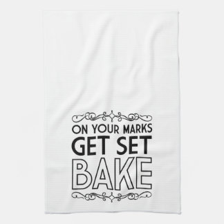 Op uw merken krijgt u de set bake (zwart) theedoek