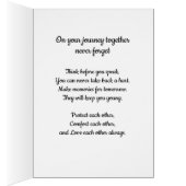 Op uw reis samen - Roze Rose (Binnen (Rechts))