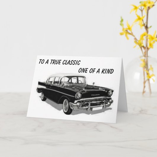 OP UW TWEEDE DAG TOT EEN KAART **WARE KLASSIC** (Gele Bloem)