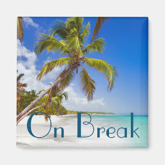 Op vakantie in het paradijs magneet