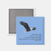 Op vleugels als Eagles Magnet (Voorkant / Achterkant)