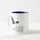 Op vleugels als Eagles Mok (Voorkant links)