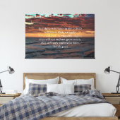 Op vleugels van adelaars - Jesaja 40:31 Canvas Afdruk (Insitu (Slaapkamer))