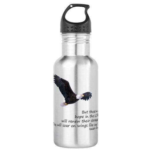 Op vleugels zoals Eagles Fles (Voorkant)