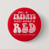Op vrijdag hebben we Red Friday Soldier Draag Ronde Button 5,7 Cm (Voorkant)