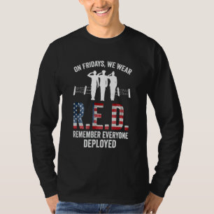 Op vrijdag waren we rood, herinner je je dat ieder t-shirt