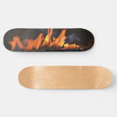 Op vuur Hot Flames Skateboard Deck (Horizontaal)