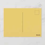 Op vuurmeerkleurige Briefkaart abstracte Kunst (Achterkant)