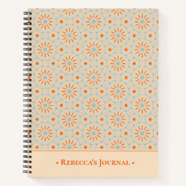 Op vuurwerk geïnspireerd Notitieboek — Aangepast p