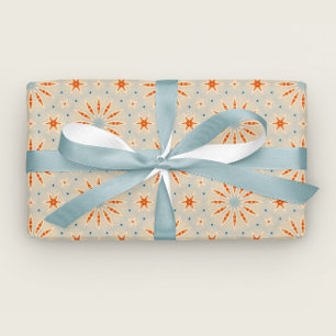 Op vuurwerk geïnspireerd patroon - Papierrol inpak Cadeaupapier