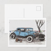 Op wacht briefkaart (Voorkant / Achterkant)