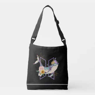 Op walvissen geïnspireerde Crossbody Bag – K-pop F Tas