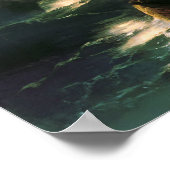 Op water lopen, drukt Ivan Aivazovsky af Poster (Hoek)