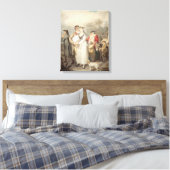 Op weg, 1799 (m/c over sporen van potlood op pa canvas afdruk (Insitu (Slaapkamer))