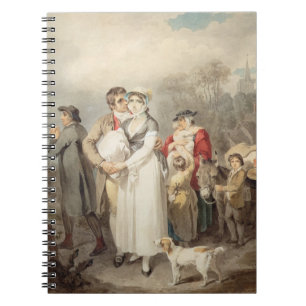 Op weg, 1799 (m/c over sporen van potlood op pa notitieboek