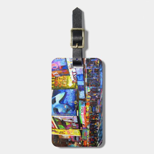 Op weg bagagelabel (Voorkant verticaal)