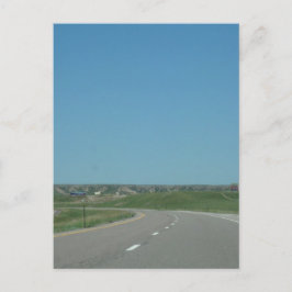 Op weg briefkaart