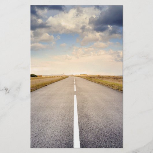 Op weg briefpapier (Voorkant)