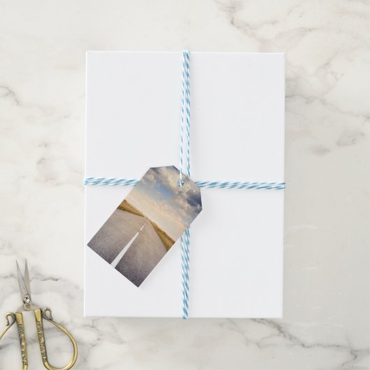 Op weg cadeaulabel (Met Touw)