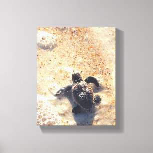 Op weg... canvas afdruk