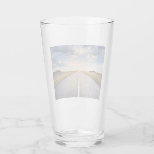 Op weg glas (Achterkant)