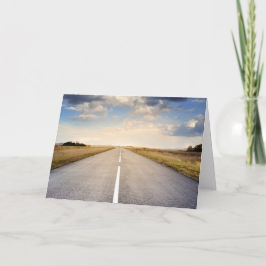 Op weg kaart (Voorkant)