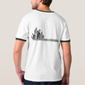 "Op weg met de chef": T-shirt (Achterkant)