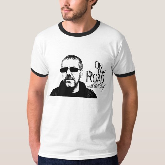"Op weg met de chef": T-shirt (Voorkant)