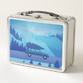 Op weg met een kerstboom (Voorkant)