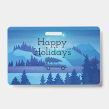 Op weg met een kerstboom