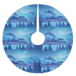 Op weg met een kerstboom rok