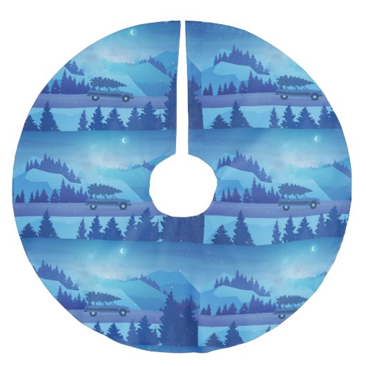 Op weg met een kerstboom rok (Voorkant)