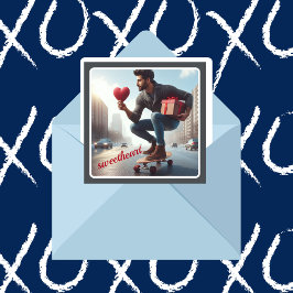 Op weg met Gift Sweetheart Valentijn Feestdagenkaart