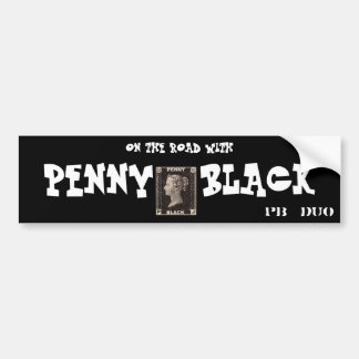 Op weg met PENNY BLACK Bumpersticker